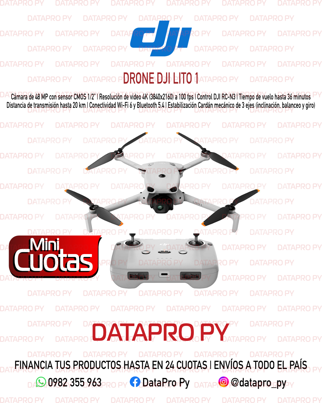 Drone DJI Lito 1 RC-N3